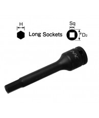 1/2" Hexagon Wrench Long Socket